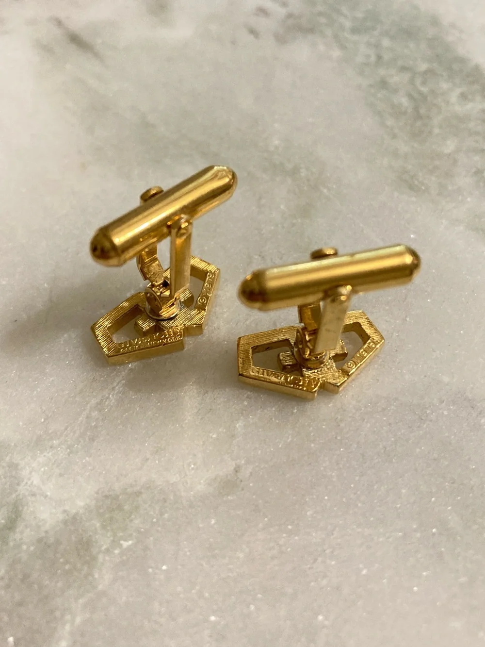 Vintage Givenchy 1979 Cuff Links